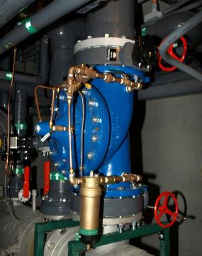 large pressure-relief valve